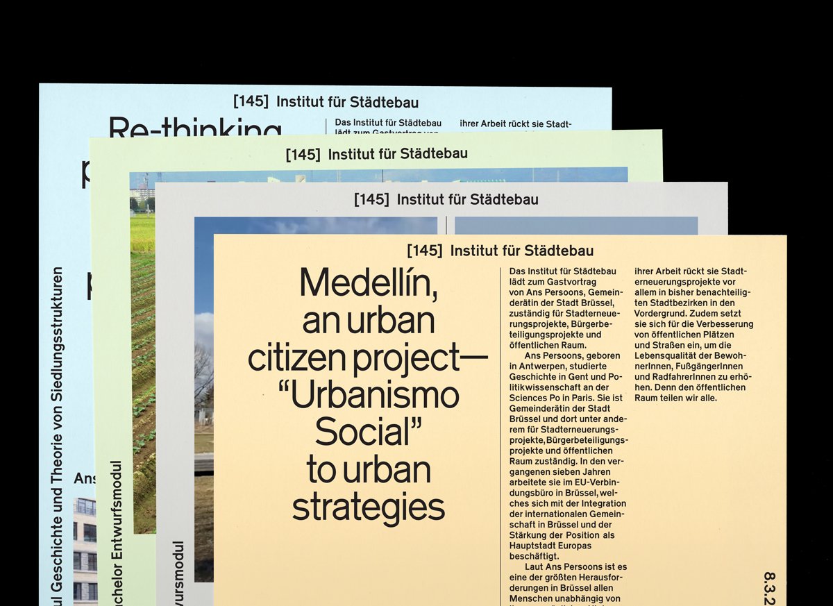 Institut für Städtebau Identity 