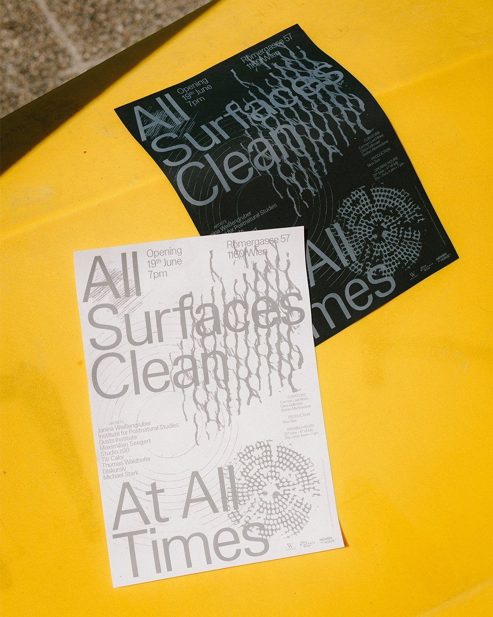 All Surfaces Clean At All Times Exhibition 