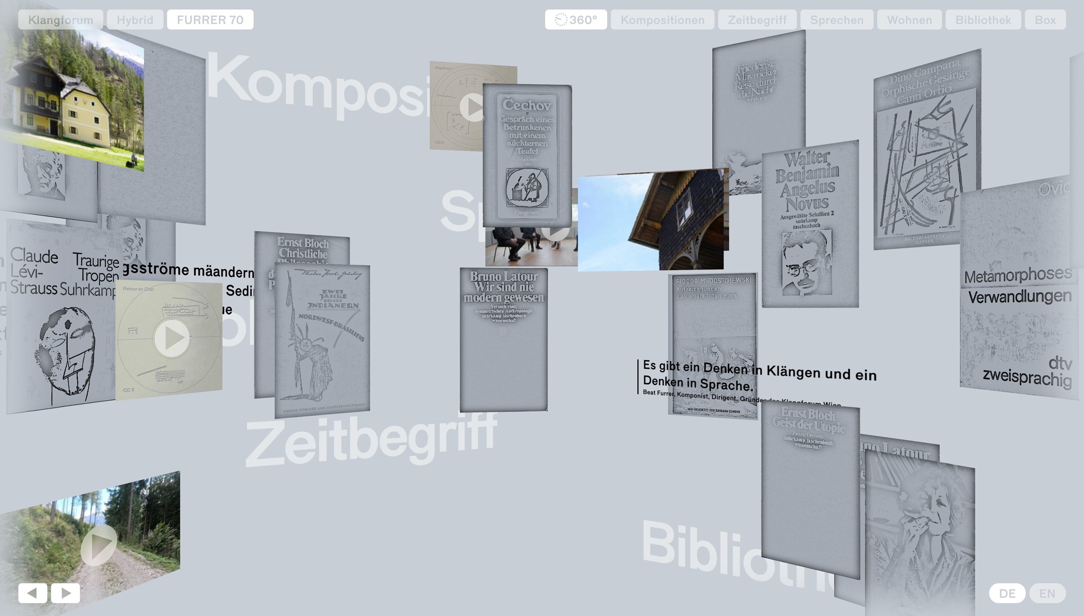 FURRER 70 Online Platform Klangforum 