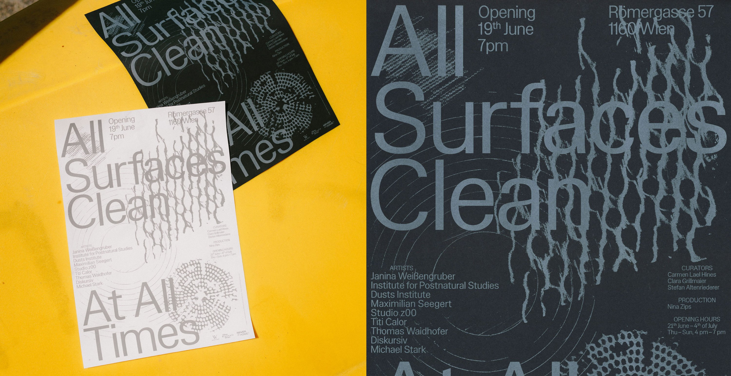 All Surfaces Clean At All Times Exhibition